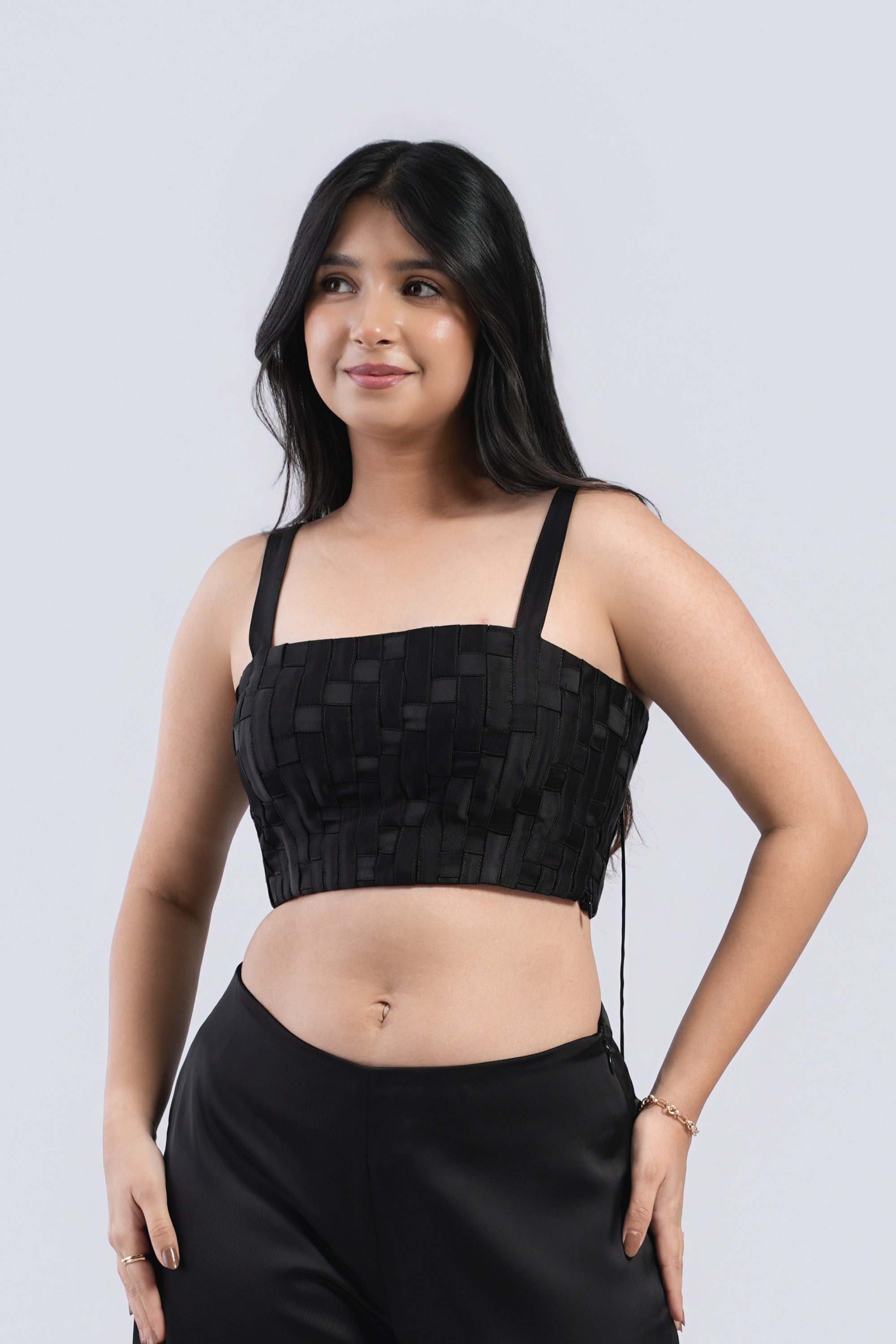 The Loom Top in Classic Black