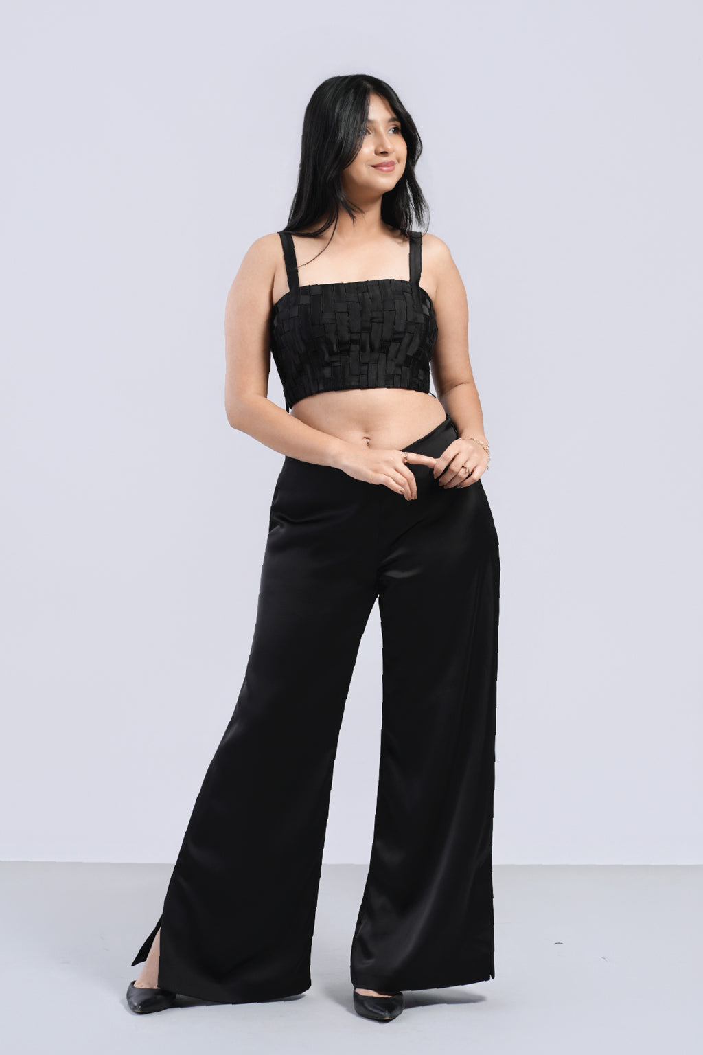 The Loom Top in Classic Black