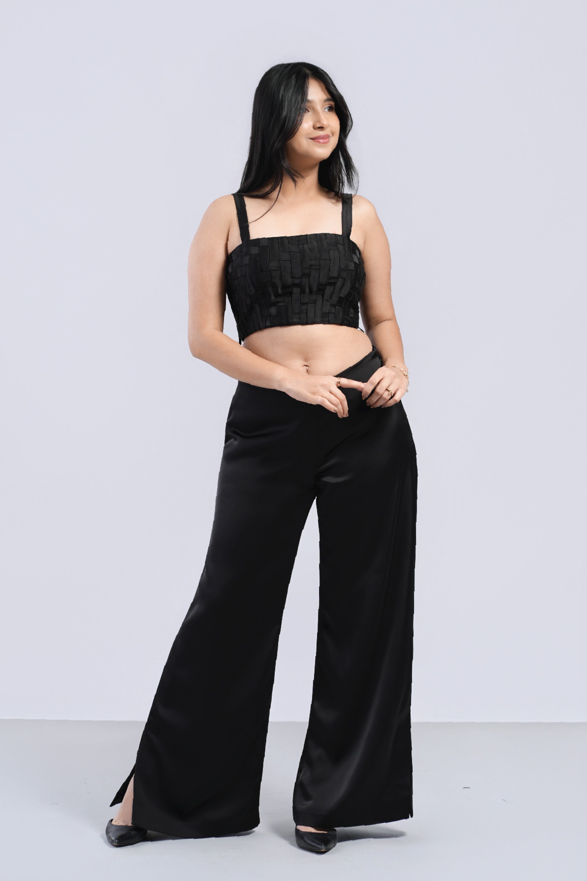 The Loom Top in Classic Black