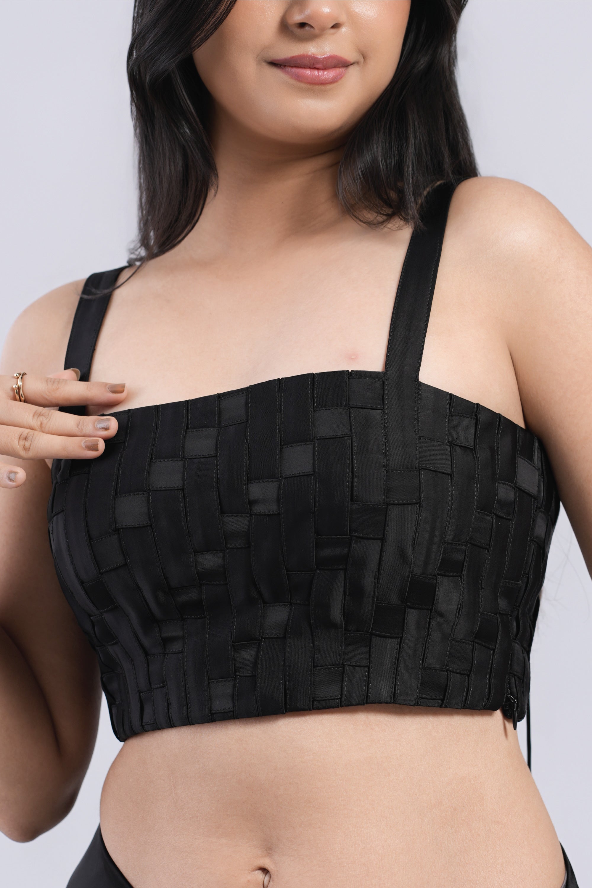 The Loom Top in Classic Black