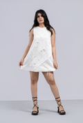 Plie Dress - Signature White