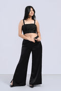Line Trousers in Classic Black